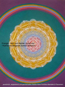 individuell, persönlich, abgestimmt, gechanneltes FAMILIEN- SEELEN ~ MANDALA