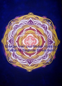 individuell, persönlich, abgestimmt, gechanneltes SEELEN ~ MANDALA