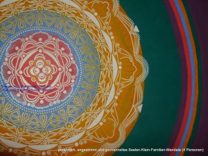 Details = individuell, persönlich, abgestimmt, gechanneltes FAMILIEN- SEELEN ~ MANDALA